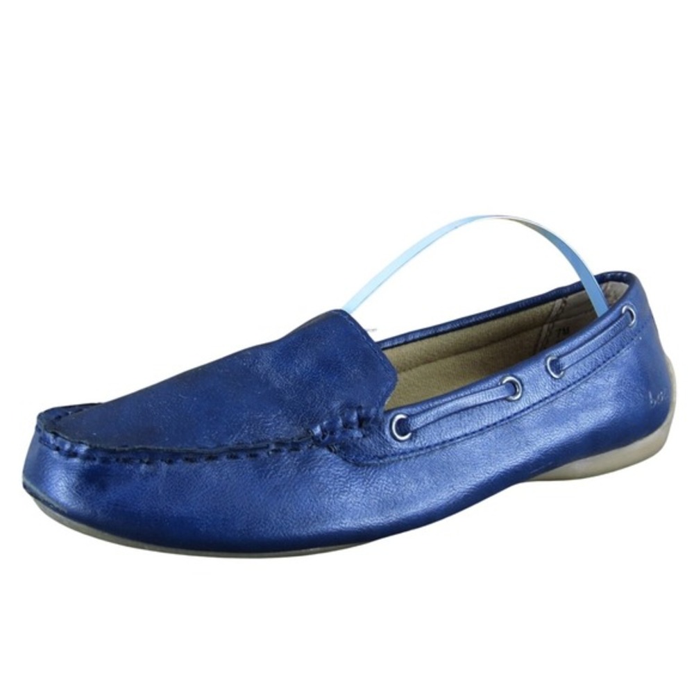 Born Women's Concept Loafer Blue Synthetic Sz 7 Medium Used 2025